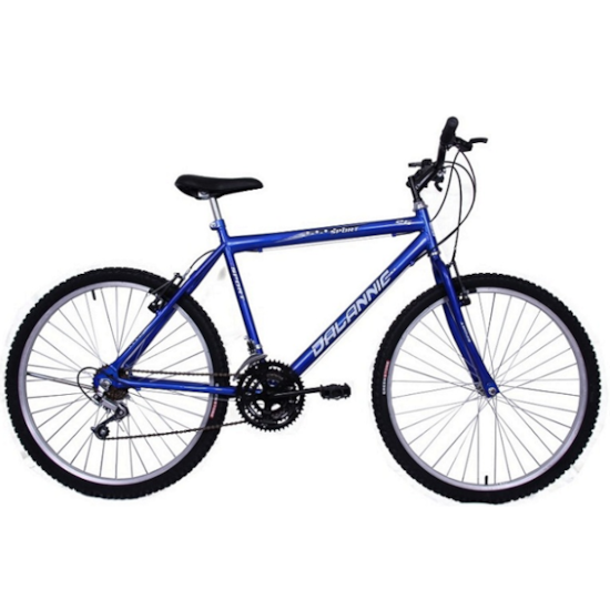 Bicicleta Aro 26 18 Marchas Masculina V Brake Strol Azul