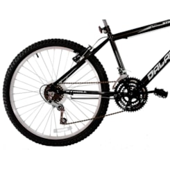 Bicicleta Aro 26 18 Marchas Masculina V Brake Strol Preto
