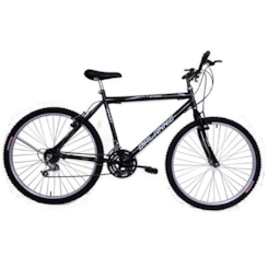 Bicicleta Aro 26 18 Marchas Masculina V Brake Strol Preto