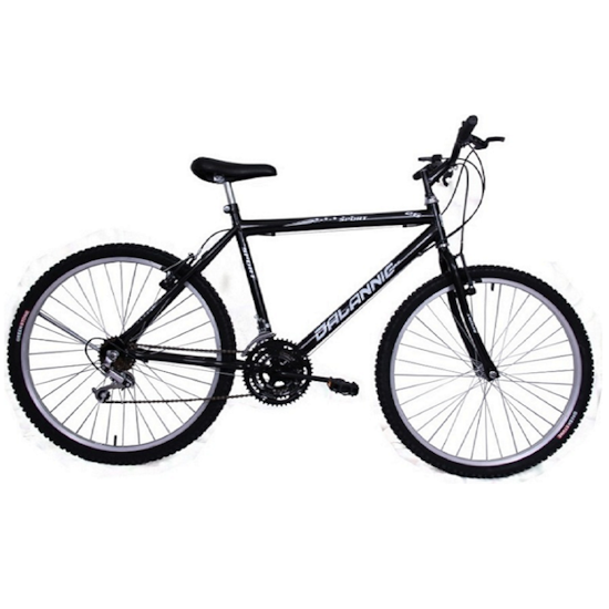 Bicicleta Aro 26 18 Marchas Masculina V  Preto