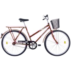 Bicicleta Aro 26 Barra Forte Fem Houston Vermelho Bicicleta Aro 26 Barra Forte Fem Houston Vermelho