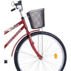Bicicleta Aro 26 Barra Forte Fem Houston Vermelho Bicicleta Aro 26 Barra Forte Fem Houston Vermelho