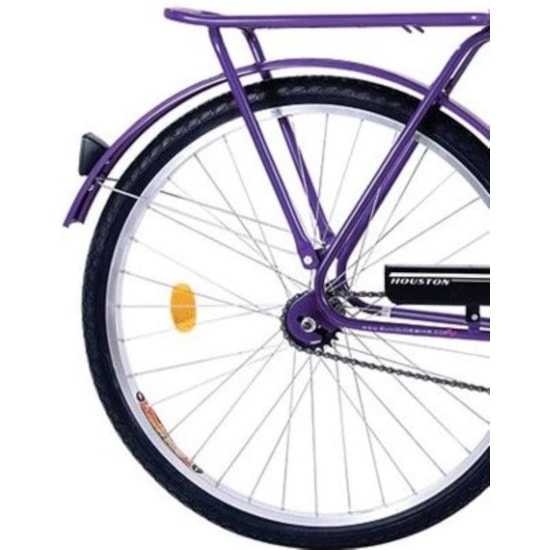 Bicicleta Aro 26 Barra Forte Fem Houston Violeta