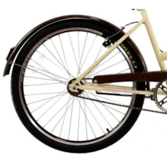 Bicicleta Aro 26 Barra Forte Fem New Bege Bicicleta Aro 26 Barra Forte Fem New Bege