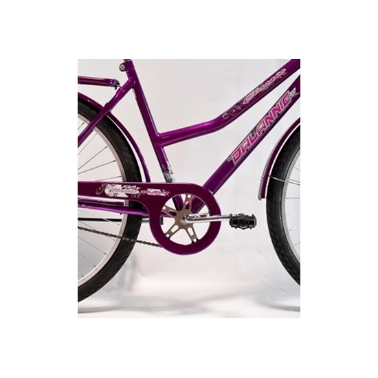 Bicicleta Aro 26 Barra Forte Fem New Violeta