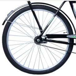 Bicicleta Aro 26 Barra Forte Masc.Potenc Preto