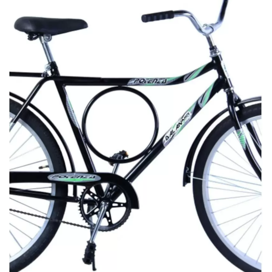 Bicicleta Aro 26 Barra Forte Masculina P Preto