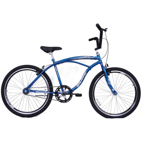 Bicicleta Aro 26 Beach Masculina 18 Marc Azul Bicicleta Aro 26 Beach Masculina 18 Marc Azul