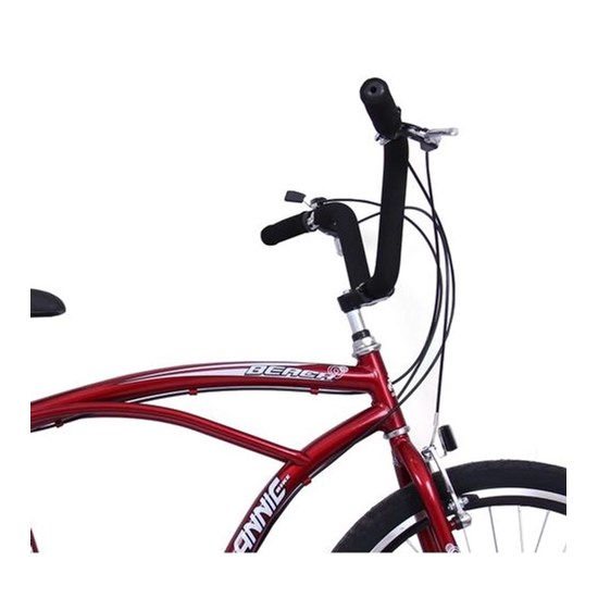 Bicicleta Aro 26 Beach Masculina 18V Vermelho