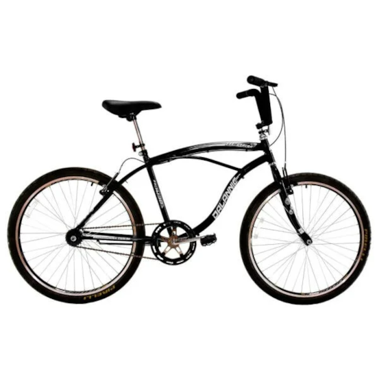 Bicicleta Aro 26 Beach Masculina Preto Bicicleta Aro 26 Beach Masculina Preto