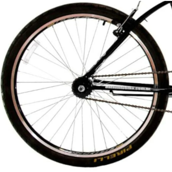 Bicicleta Aro 26 Beach Masculina Preto Bicicleta Aro 26 Beach Masculina Preto