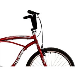 Bicicleta Aro 26 Beach Masculina Vermelho