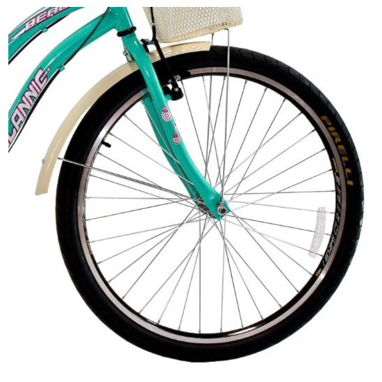 Bicicleta Aro 26 Beach Retrô Fem 18 Marc Azul Turqueza Bicicleta Aro 26 Beach Retrô Fem 18 Marc Azul Turqueza