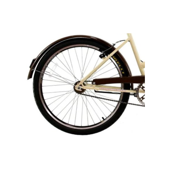 Bicicleta Aro 26 Beach Retrô Fem S/March Bege Bicicleta Aro 26 Beach Retrô Fem S/March Bege