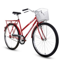 Bicicleta Aro 26 Contra Pedal Houston Vermelho