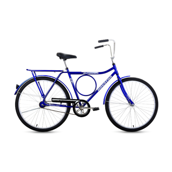 Bicicleta Aro 26 Contra Pedal Super Fort Azul