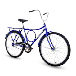 Bicicleta Aro 26 Contra Pedal Super Fort Azul