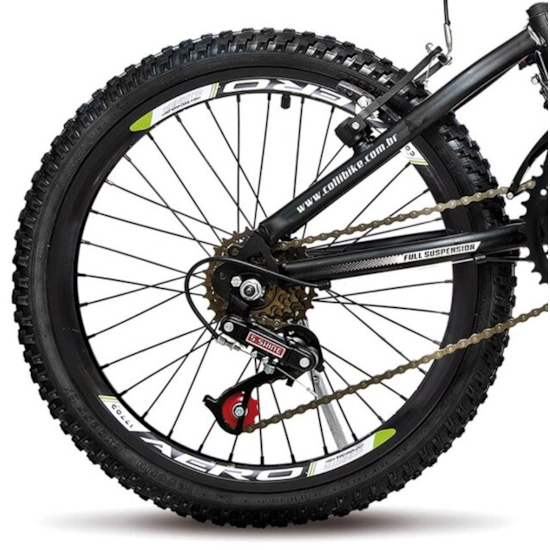 Bicicleta Colli Aro 20 Gps Suspensão Laranja Neon Bicicleta Colli Aro 20 Gps Suspensão Laranja Neon