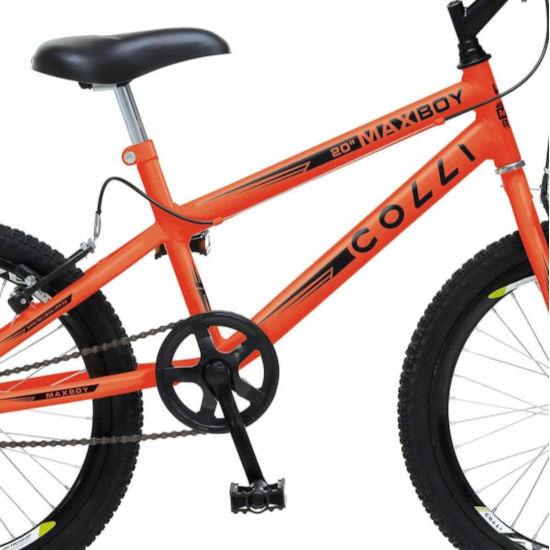 Bicicleta Colli Aro 20 Maxboy Laranja Neon Bicicleta Colli Aro 20 Maxboy Laranja Neon
