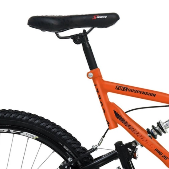 Bicicleta Colli Aro 26 Suspensão 21M Gps Laranja