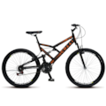 Bicicleta Colli Aro 26 Suspensão 21M Gps Preto