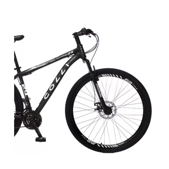 Bicicleta Colli Aro 29 21M Alum Atalanta Preto