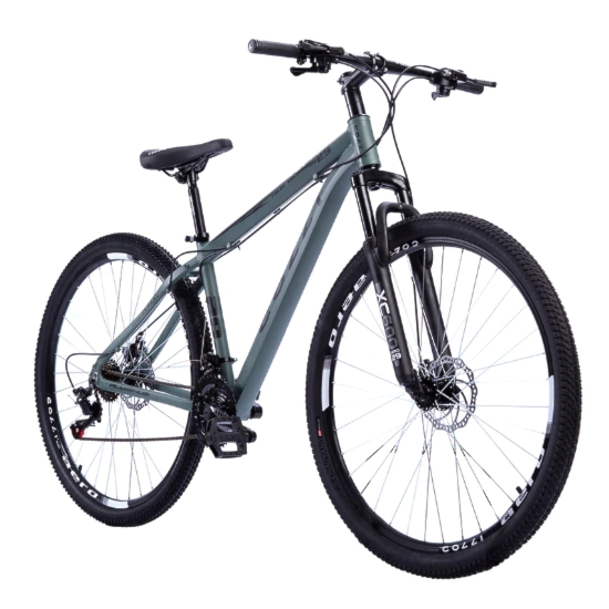 Bicicleta Colli Aro 29 21M Alum Atalanta Verde Militar