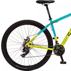 Bicicleta Colli Everest Aro 29 21M Alum Amarelo/Laranja Bicicleta Colli Everest Aro 29 21M Alum Amarelo/Laranja