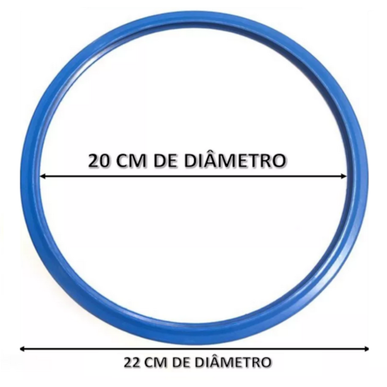 Borracha Panela De Pressão Trava 4,5L Eterna