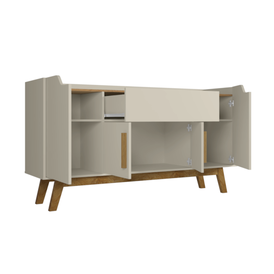 Buffet Aparador Future 1,36Mts Bechara Off White Cinamomo Buffet Aparador Future 1,36Mts Bechara Off White Cinamomo