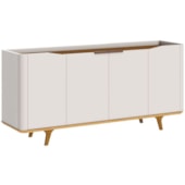 Produto Buffet Arc 4 Portas 160Cm Imcal Off White Nature