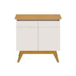 Buffet Classic 2 Portas Imcal Off White Nature Buffet Classic 2 Portas Imcal Off White Nature