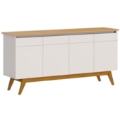 Produto Buffet Classic 4 Portas 165Cm Imcal Off White Nature