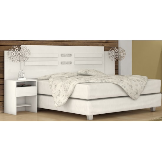 Cabeceira Casal Triunfo Demóbile Branco Cabeceira Casal Triunfo Demóbile Branco