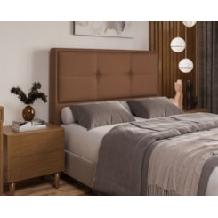 Cabeceira Monte Carlo Corino 140Cm Caramelo Cabeceira Monte Carlo Corino 140Cm Caramelo