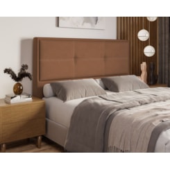 Cabeceira Monte Carlo Corino 160Cm Caramelo Cabeceira Monte Carlo Corino 160Cm Caramelo
