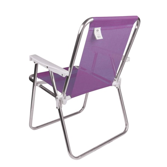 Cadeira Alta Alumínio Sannet Mor Lilas Cadeira Alta Alumínio Sannet Mor Lilas
