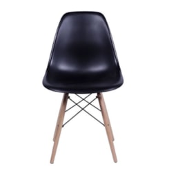 Cadeira Eames Eiffel Sem Braço Bulk Preto