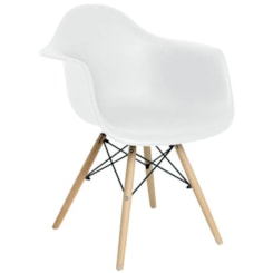 Cadeira Eiffel Com Braços Mor Branco Cadeira Eiffel Com Braços Mor Branco