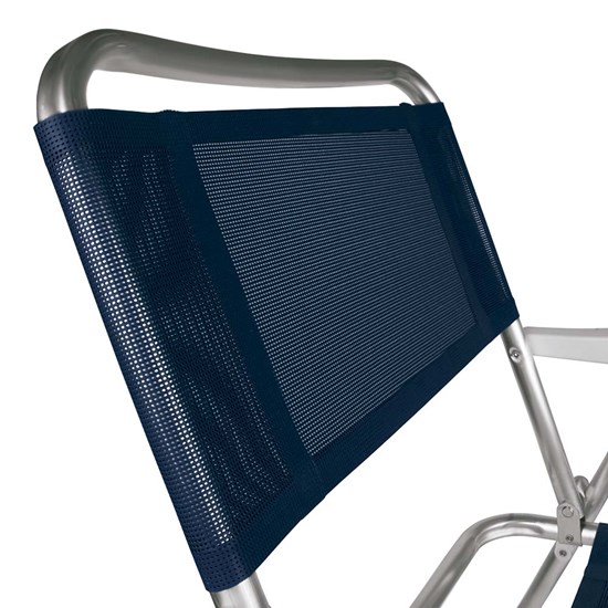 Cadeira Master Alumínio Tela Sannet Mor Azul