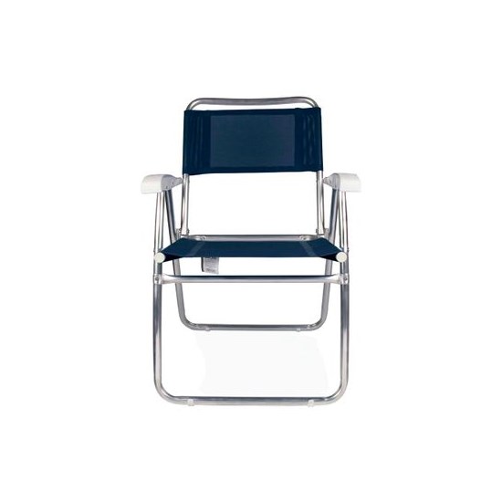 Cadeira Master Alumínio Tela Sannet Mor Azul
