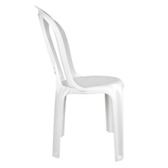 Cadeira Plástica Bistro Mor Branco