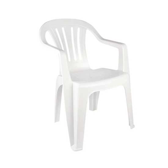 Cadeira Poltrona Plástica Bela Vista Mor Branco Cadeira Poltrona Plástica Bela Vista Mor Branco