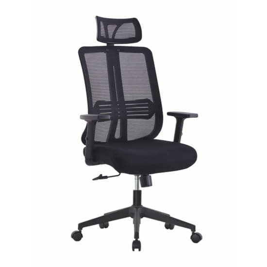 Cadeira Presidente Confort Plus Bulk Preto Cadeira Presidente Confort Plus Bulk Preto