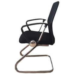 Cadeira Visitante Comfort Bulk Preta Cadeira Visitante Comfort Bulk Preta