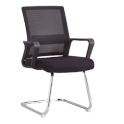 Cadeira Visitante Premium 3009 Bulk Preto