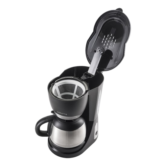 Cafeteira Agratto Thermo Cet25 Inox 220V Preto Cafeteira Agratto Thermo Cet25 Inox 220V Preto