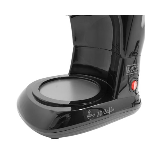 Cafeteira Black Decker Cm301 30 Cafés Preto Cafeteira Black Decker Cm301 30 Cafés Preto