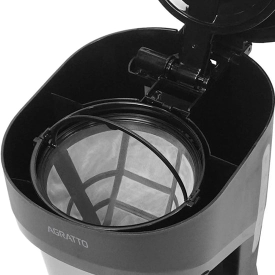 Cafeteira Programavel 1,5L Aroma 38X 800W Agratto 220V Preto