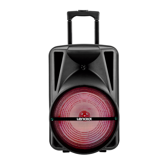 Caixa Amplificada 300W Ca340 Lenox Preto Caixa Amplificada 300W Ca340 Lenox Preto